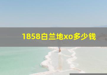 1858白兰地xo多少钱