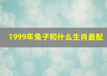 1999年兔子和什么生肖最配