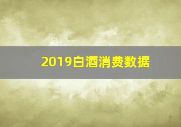 2019白酒消费数据