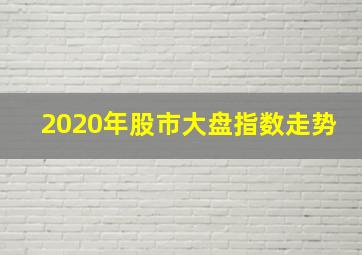 2020年股市大盘指数走势