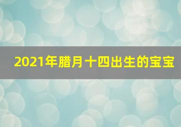 2021年腊月十四出生的宝宝