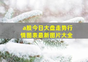 a股今日大盘走势行情图表最新图片大全