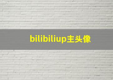 bilibiliup主头像