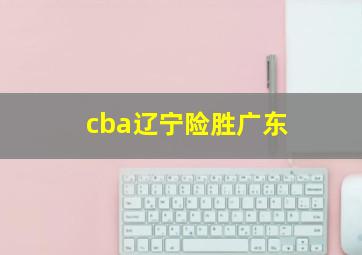 cba辽宁险胜广东