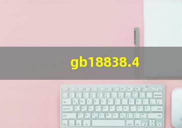 gb18838.4