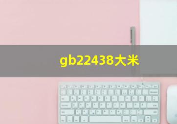 gb22438大米