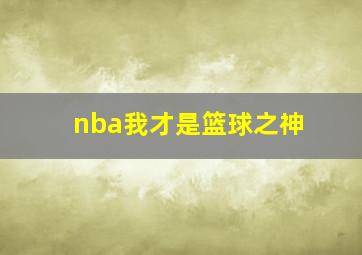 nba我才是篮球之神