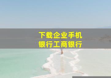 下载企业手机银行工商银行