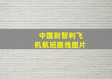 中国到智利飞机航班路线图片