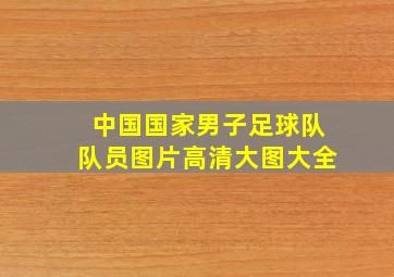 中国国家男子足球队队员图片高清大图大全