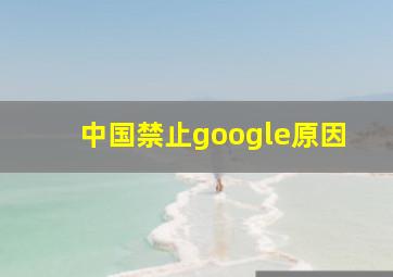 中国禁止google原因