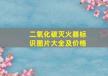 二氧化碳灭火器标识图片大全及价格