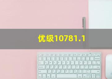 优级10781.1