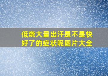 低烧大量出汗是不是快好了的症状呢图片大全