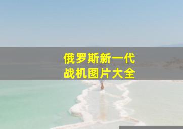 俄罗斯新一代战机图片大全