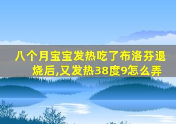 八个月宝宝发热吃了布洛芬退烧后,又发热38度9怎么弄