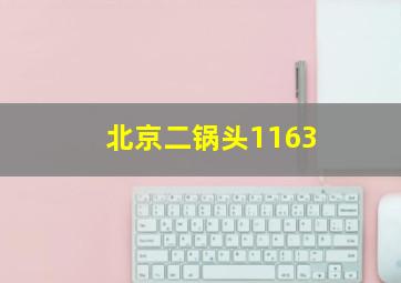 北京二锅头1163