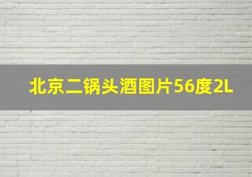 北京二锅头酒图片56度2L