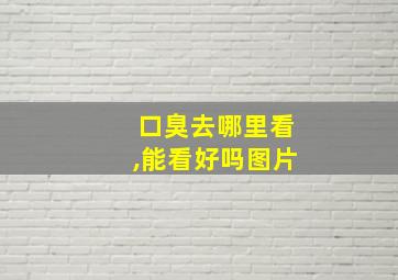 口臭去哪里看,能看好吗图片