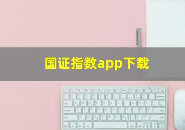 国证指数app下载