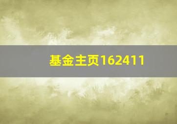 基金主页162411