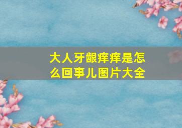 大人牙龈痒痒是怎么回事儿图片大全