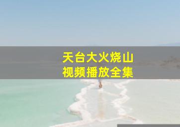 天台大火烧山视频播放全集