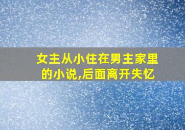 女主从小住在男主家里的小说,后面离开失忆