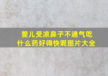 婴儿受凉鼻子不通气吃什么药好得快呢图片大全