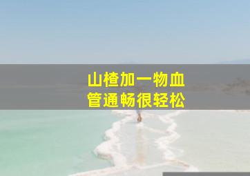 山楂加一物血管通畅很轻松