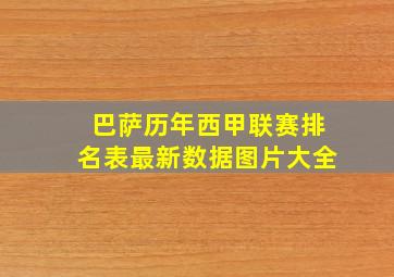 巴萨历年西甲联赛排名表最新数据图片大全