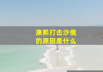 康熙打击沙俄的原因是什么