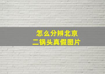 怎么分辨北京二锅头真假图片