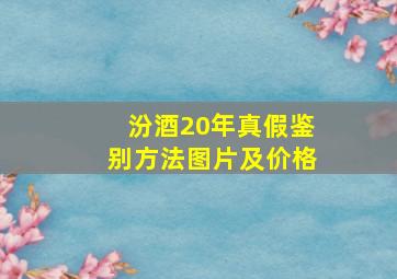 汾酒20年真假鉴别方法图片及价格