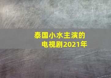 泰国小水主演的电视剧2021年