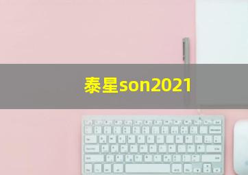 泰星son2021