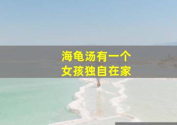 海龟汤有一个女孩独自在家