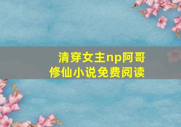 清穿女主np阿哥修仙小说免费阅读