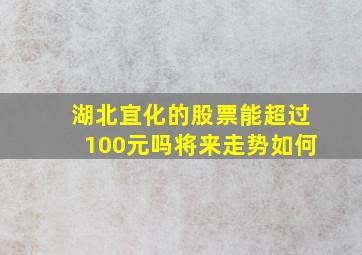 湖北宜化的股票能超过100元吗将来走势如何