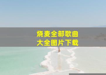 烧麦全部歌曲大全图片下载