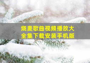 烧麦歌曲视频播放大全集下载安装手机版