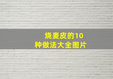 烧麦皮的10种做法大全图片