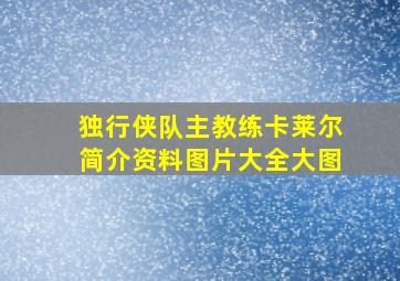 独行侠队主教练卡莱尔简介资料图片大全大图