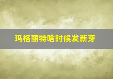 玛格丽特啥时候发新芽