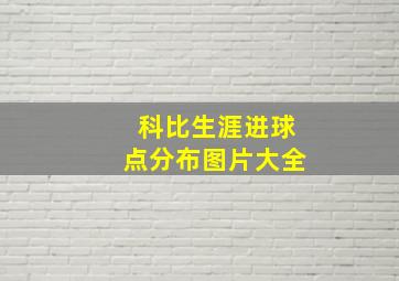 科比生涯进球点分布图片大全