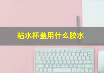 粘水杯盖用什么胶水