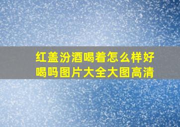 红盖汾酒喝着怎么样好喝吗图片大全大图高清