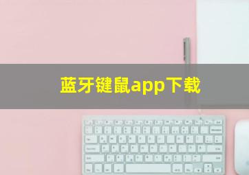 蓝牙键鼠app下载