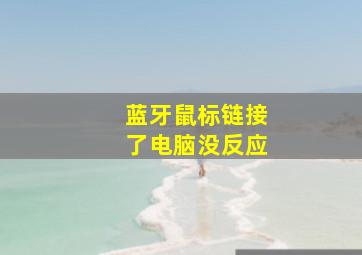 蓝牙鼠标链接了电脑没反应