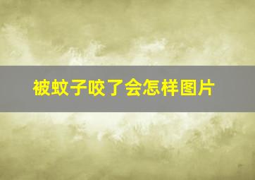 被蚊子咬了会怎样图片